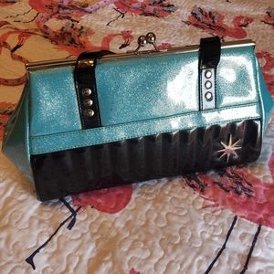 Lux de Ville Starlite Kisslock blue/black